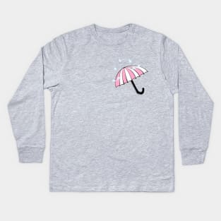 Under My Umbrella Kids Long Sleeve T-Shirt